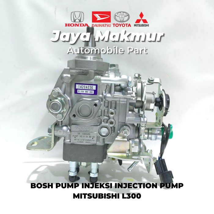 Bosh Pump Injection Injeksi Pump Mitsubishi L300 Original