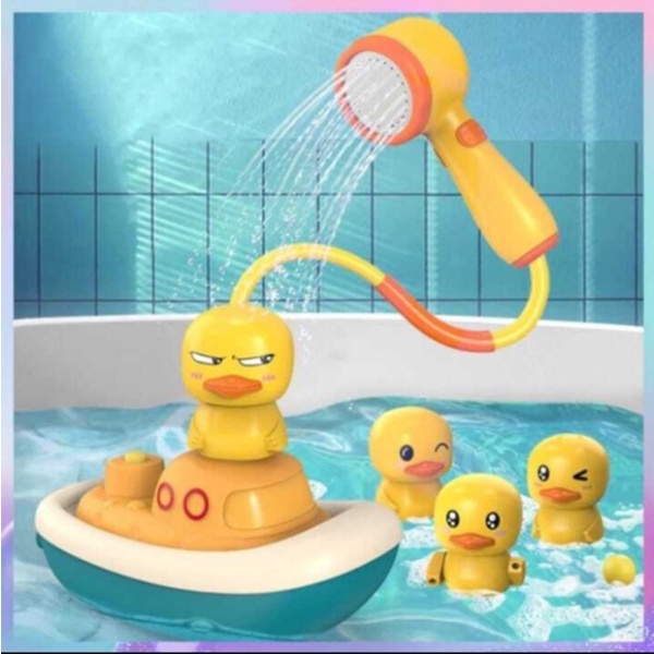 Promo Mainan Mandi Anak Bebek Elektrik Shower Baby Bath Toys - Bebek Elektrik Berkualitas