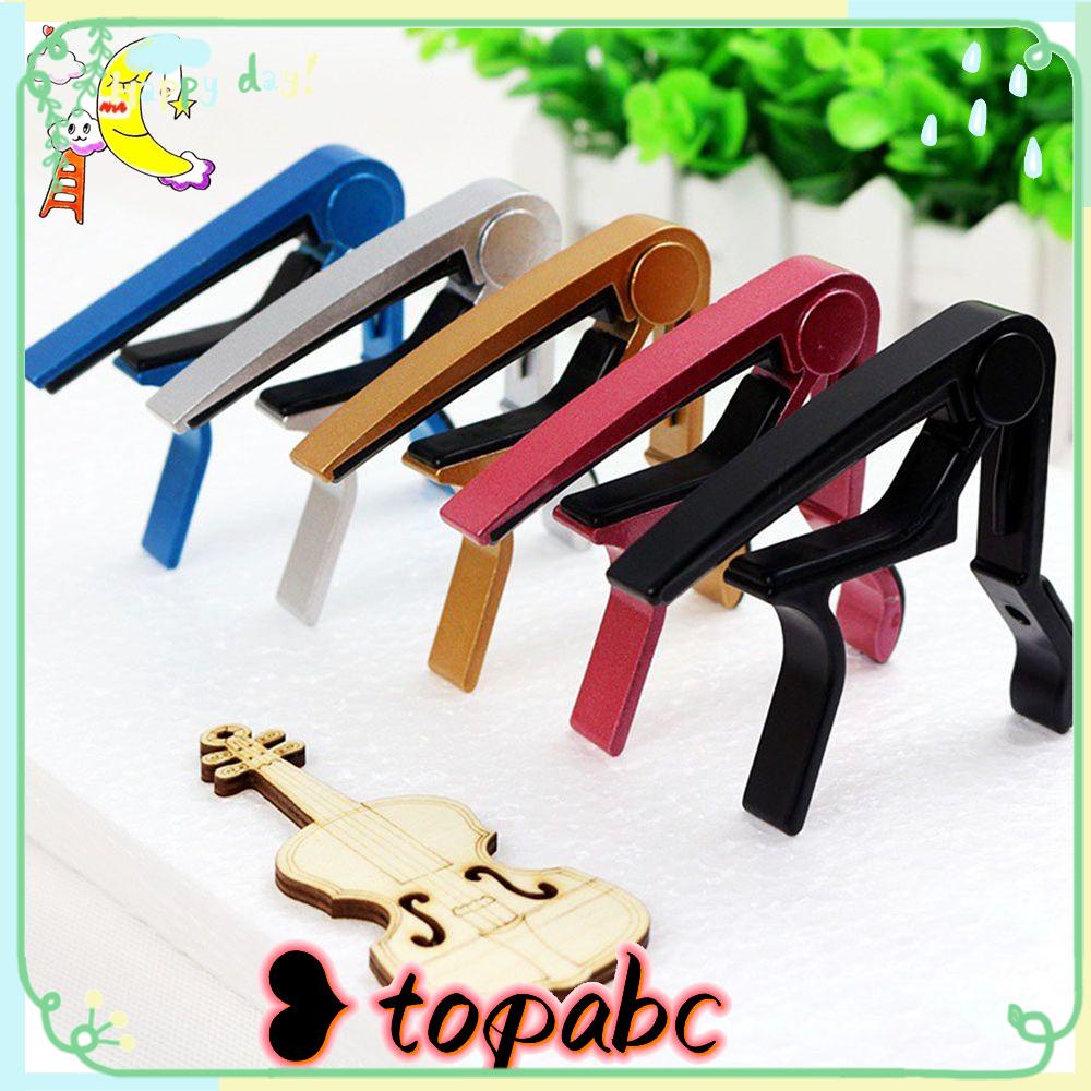 Top Guitar Capo Awet Fast Release Pengganti Penjepit Kunci Akustik/Elektrik/Klasik