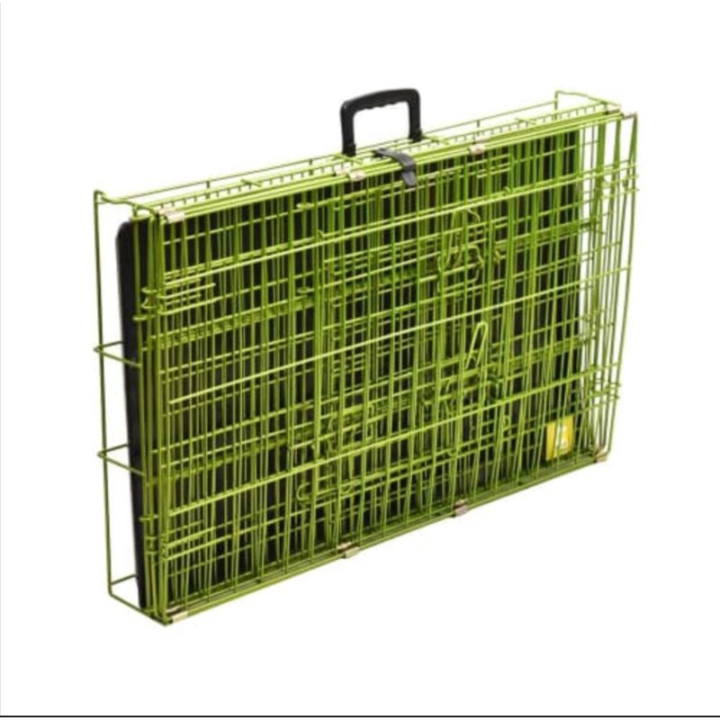 PAWS N TAIL Kandang Hewan Peliharaan 76.5x49x58cm/Pet Cage Green