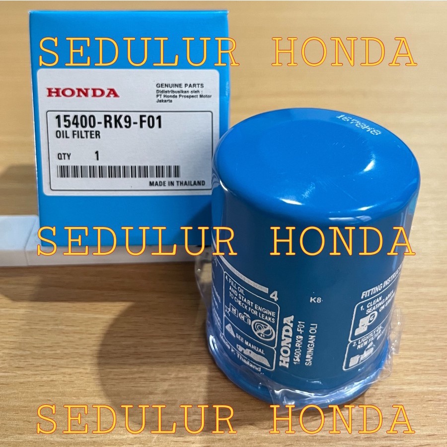 OLI FILTER SARINGAN PENYARING OIL MESIN JAZZ CITY ODYSSEY STREAM CIVIC CRV BRIO MOBILIO FREED BRV EL
