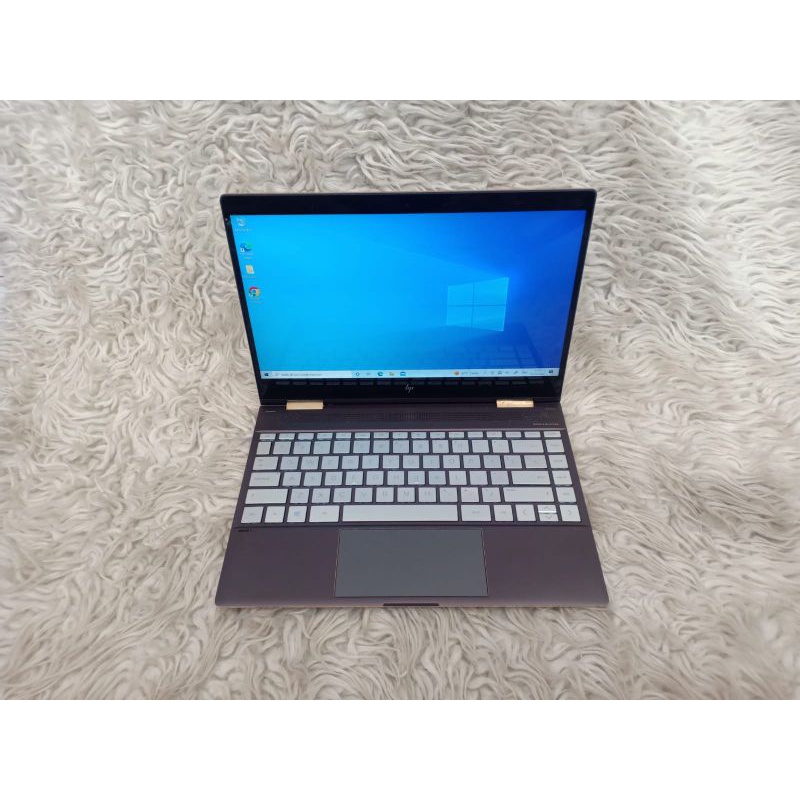 Laptop HP Spectre X360 Ram 8gb SSD 128gb core i7 Gen8 Layar sentuh