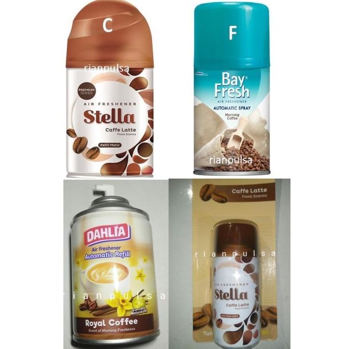Reffil Matic Isi Pengharum Ruangan Bayfresh Morning Coffee kopi Teralaris