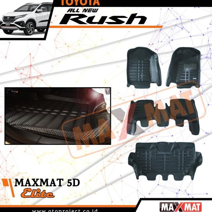TERMURAH KARPET MOBIL MAXMAT 5D ALL NEW RUSH ELITE