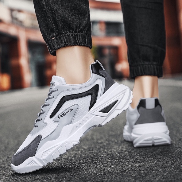 TBIG [COD] Sepatu Sneakers Pria SYERTIAN Sepatu Import Murah Pria Sekolah Kuliah Kerja