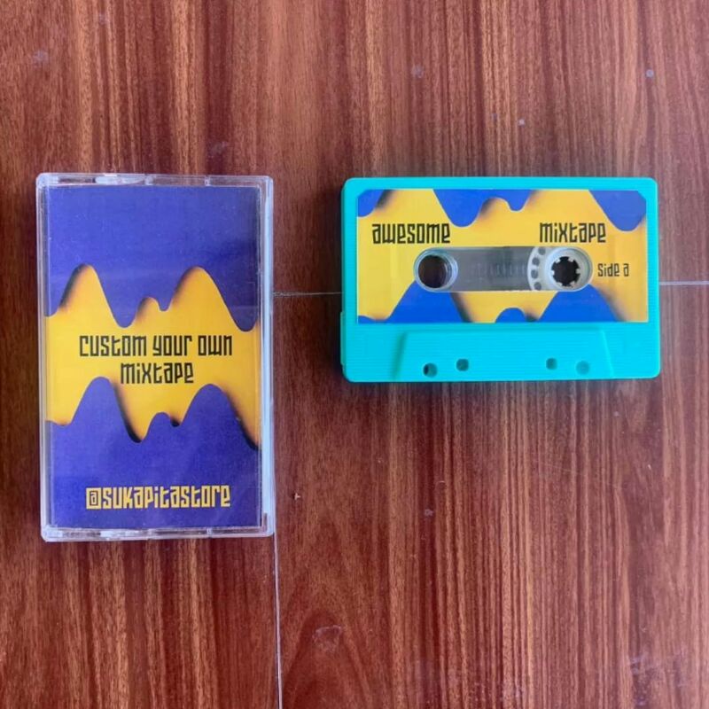 FULL CUSTOM MIXTAPE - CUSTOM KASET PITA LAGU DAN COVER