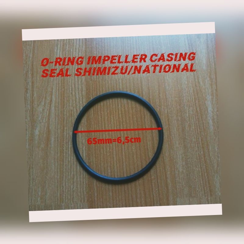 Karet Oring impeller pompa air Nasional SANYO SHIMIZU JET Pump karet instalasi casing pompa airBahan