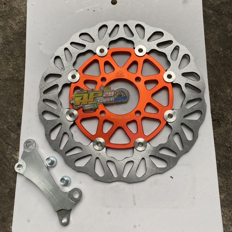 DISC CAKRAM DEPAN MATIC HONDA BEAT VARIO SCOOPY SPACY GENIO UKURAN 260 MM BY PRO 1 / PIRINGAN LEBAR 260 MM BY PRO 1 MATIC BEAT VARIO SCOOPY SPACY GENIO BAHAN FULL CNC