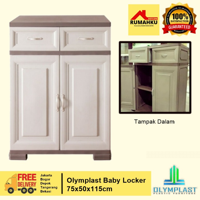 Lemari Baju Bayi - Lemari Baby - Baby Locker - Olymplast