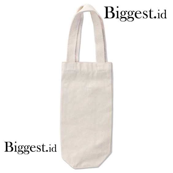 TOTE BAG KANVAS MURAH / TOTE BAG MINI / POUCH MOTIF POLOS botol