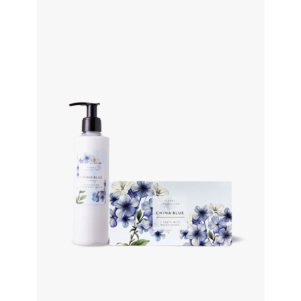M&S - Gift Sets - China Blue Hand & Body Lotion and China Blue Soap Bar