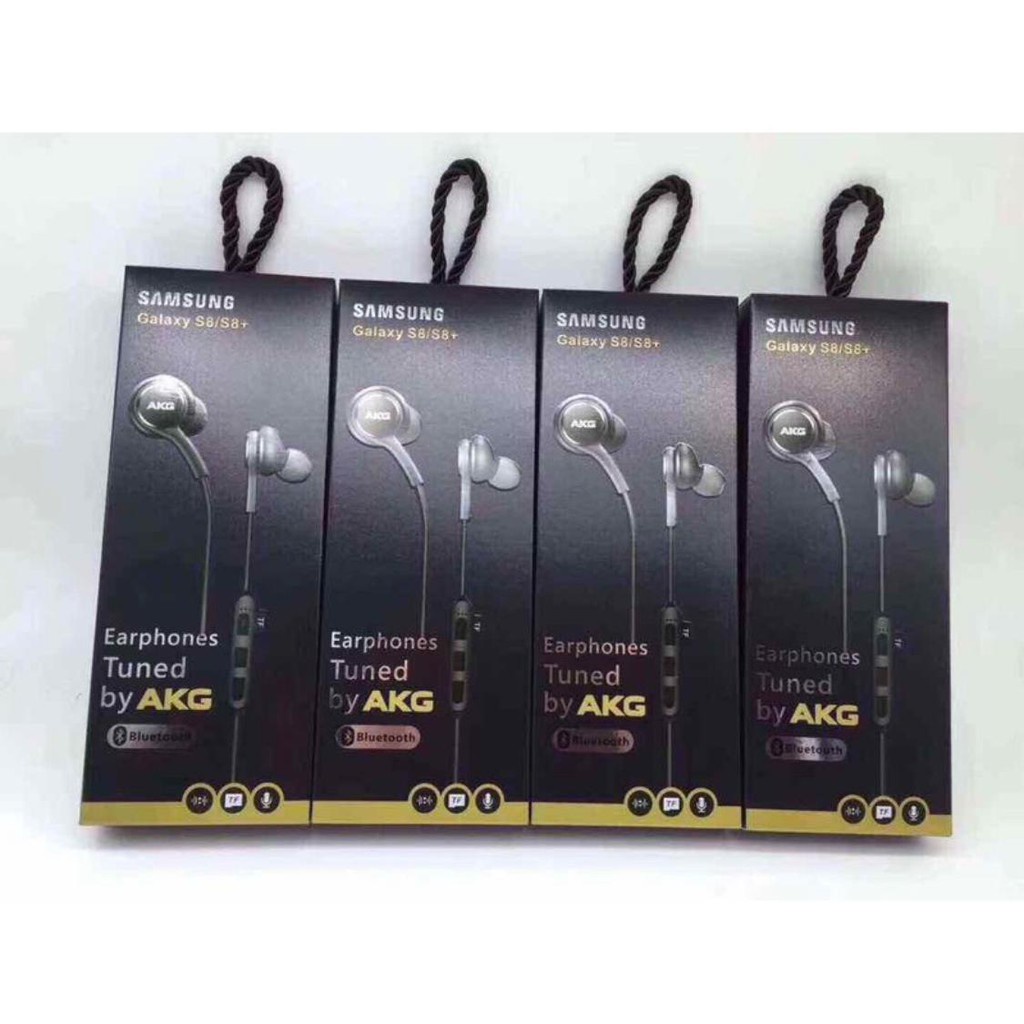 HEADSEAT HEADSFREE BLUETOOTH S8/S8+ AKG wireless super bass high quality S8/S8+ AKG PROMO
