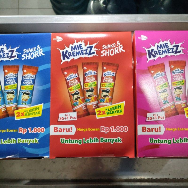 

Mie Kremes Shake & Shorr / Mi Kremes / Mie Kremes Shorr / Mie Kremes Shake Shorr Box