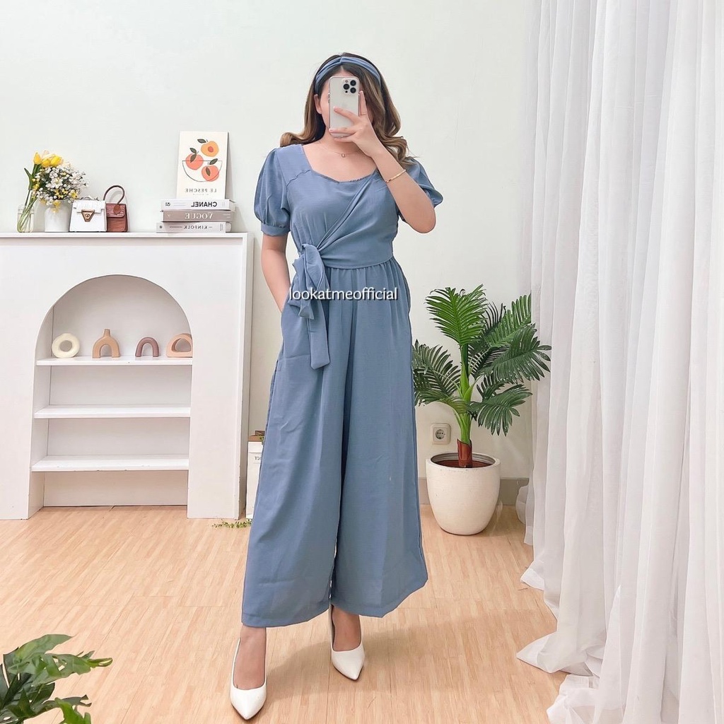 lookatmeofficial - Chelsea Jumpsuit Premium Wanita 562