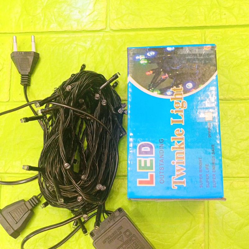 lampu natal led warna warni