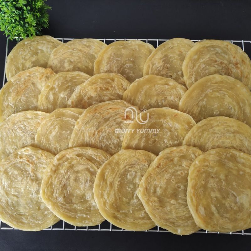 

Piscoklegit_ Roti Maryam Roti Canai Cane Frozen Food Rasa Coklat Keju Original Stroberi Isi 5 Pcs