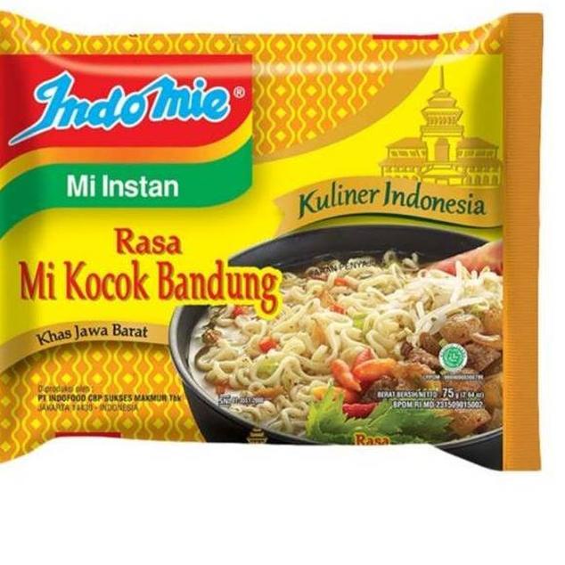 

[KOCOK BANDUNG] Indomie Kocok Bandung Mie Instant 75 gr [5 pcs/ Banded]