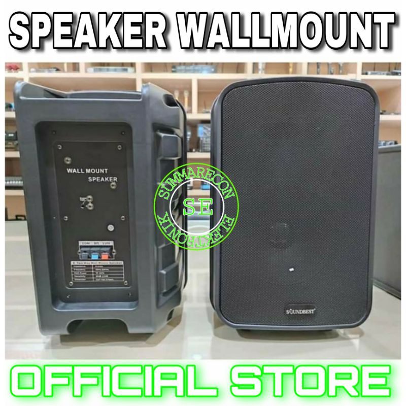 speaker dinding 8 inch original soundbest pa118 speaker wall mount 8 inch