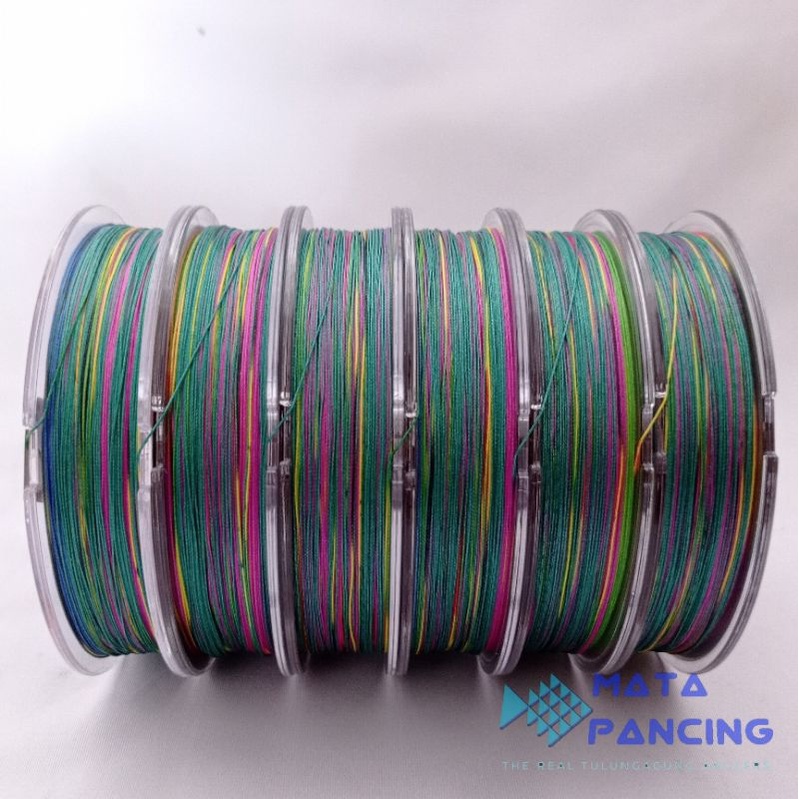 Benang PE iguruai GT series X8 braid 100m connecting multicolour benang PE pancing untuk casting dan jigging laut dan air tawar senar PE