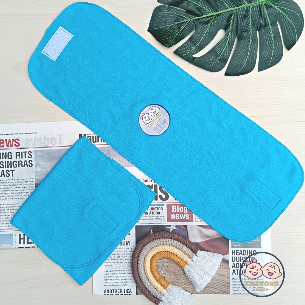 6 Pcs Gurita PEREKAT Bayi Baru Lahir Serian BIRU Chiyoko Baby