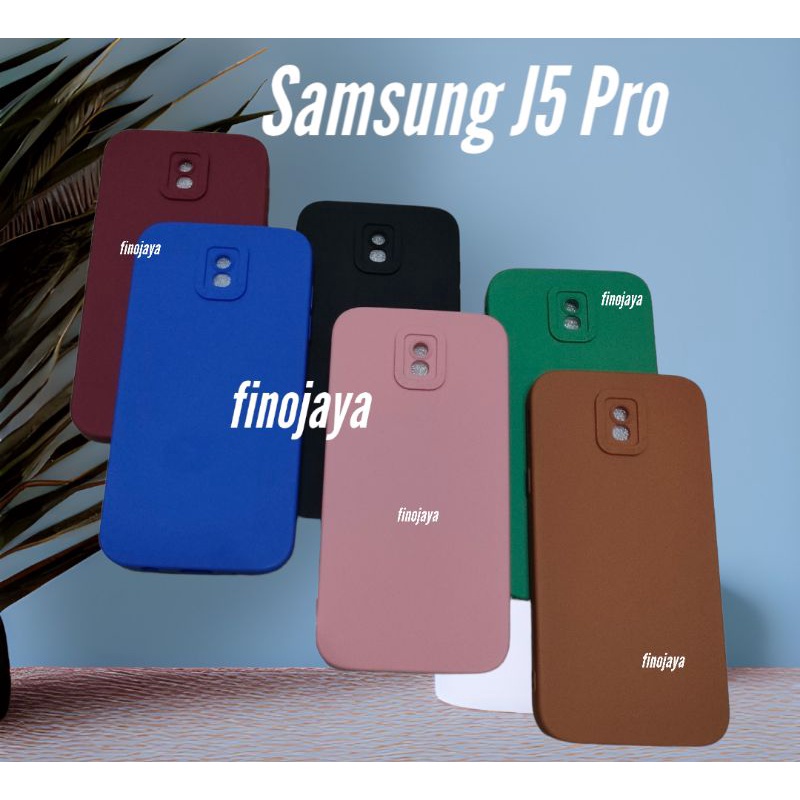 Softcase Samsung J5 Pro Silikon Casing Selicon Case Macaron Pelindung Pro Camera