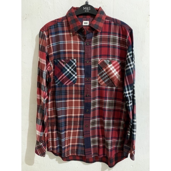 Borongan Flannel UNIQLO