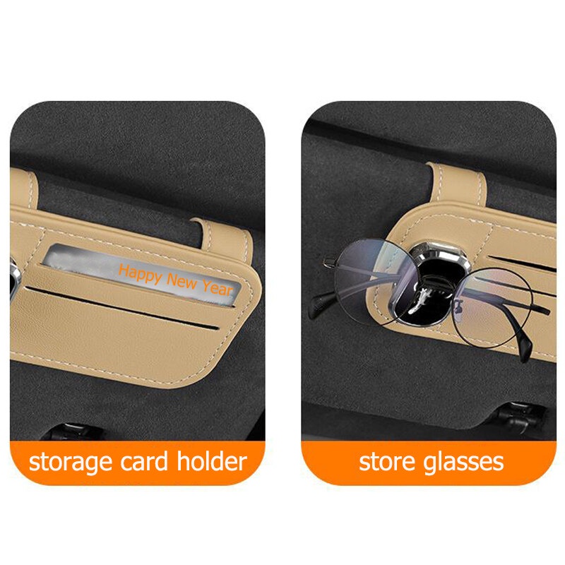 Klip Penyimpanan multi-Fungsi Mobil car sun visor card glasses clip Untuk Honda CITY JAZZ CIVIC HRV CRV BRV Accord