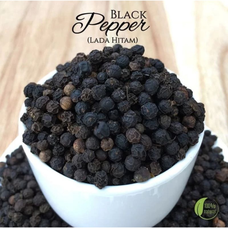 

Biji Lada Hitam 100gram Lada Hitam Kasar 100 gram Merica Hitam Bumbu Dapur Rempah Rempah