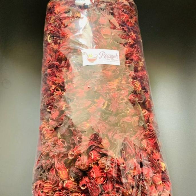 

BUNGA ROSELLA MERAH KERING 500 GRAM PREMIUM