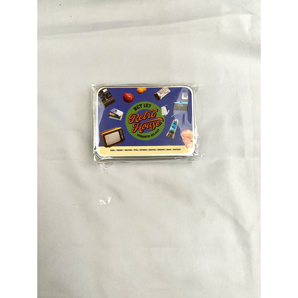 READY STOCK MERCH RETRO HOUSE - NCT 127 Tincase Photo Set