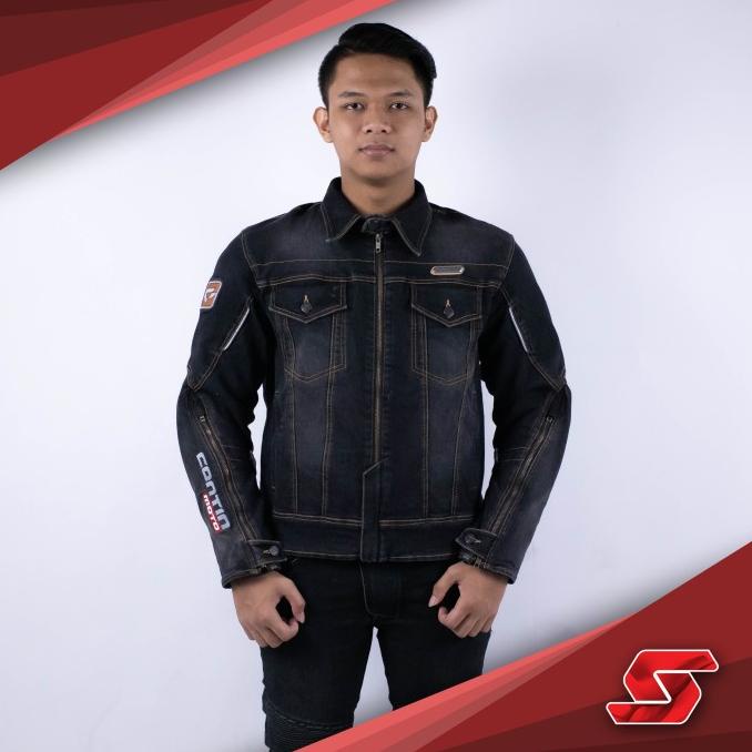 Jaket Contin Metropole Denim Black