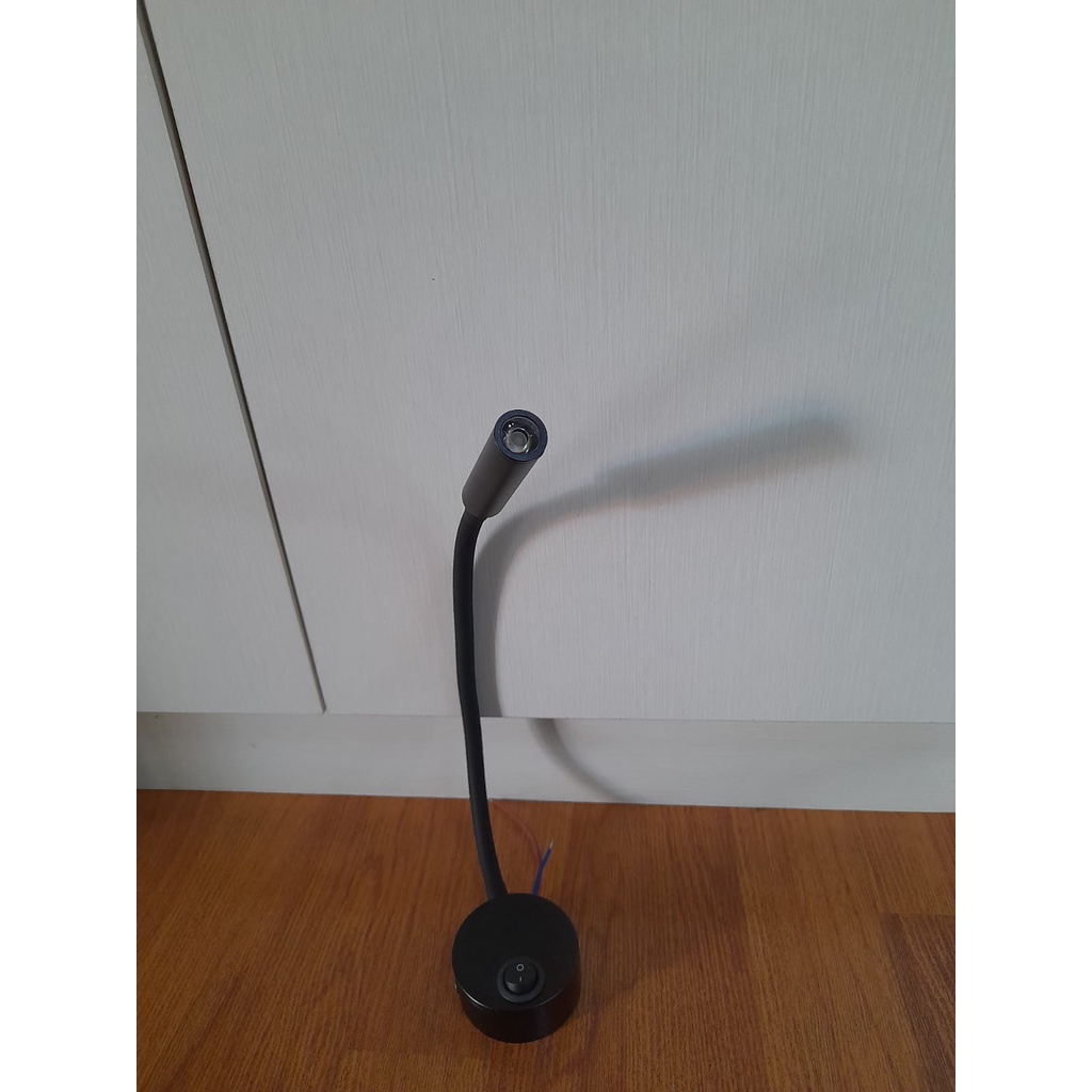 LAMPU BACA MEJA /TEMPEL DINDING LED 3 WATT FLEXIBEL
