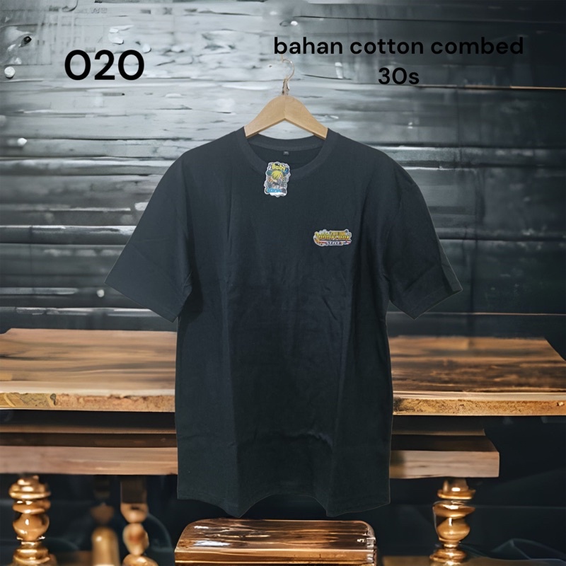 baju polos gambar DTF bahan cotton combed 24s unisex kode 020