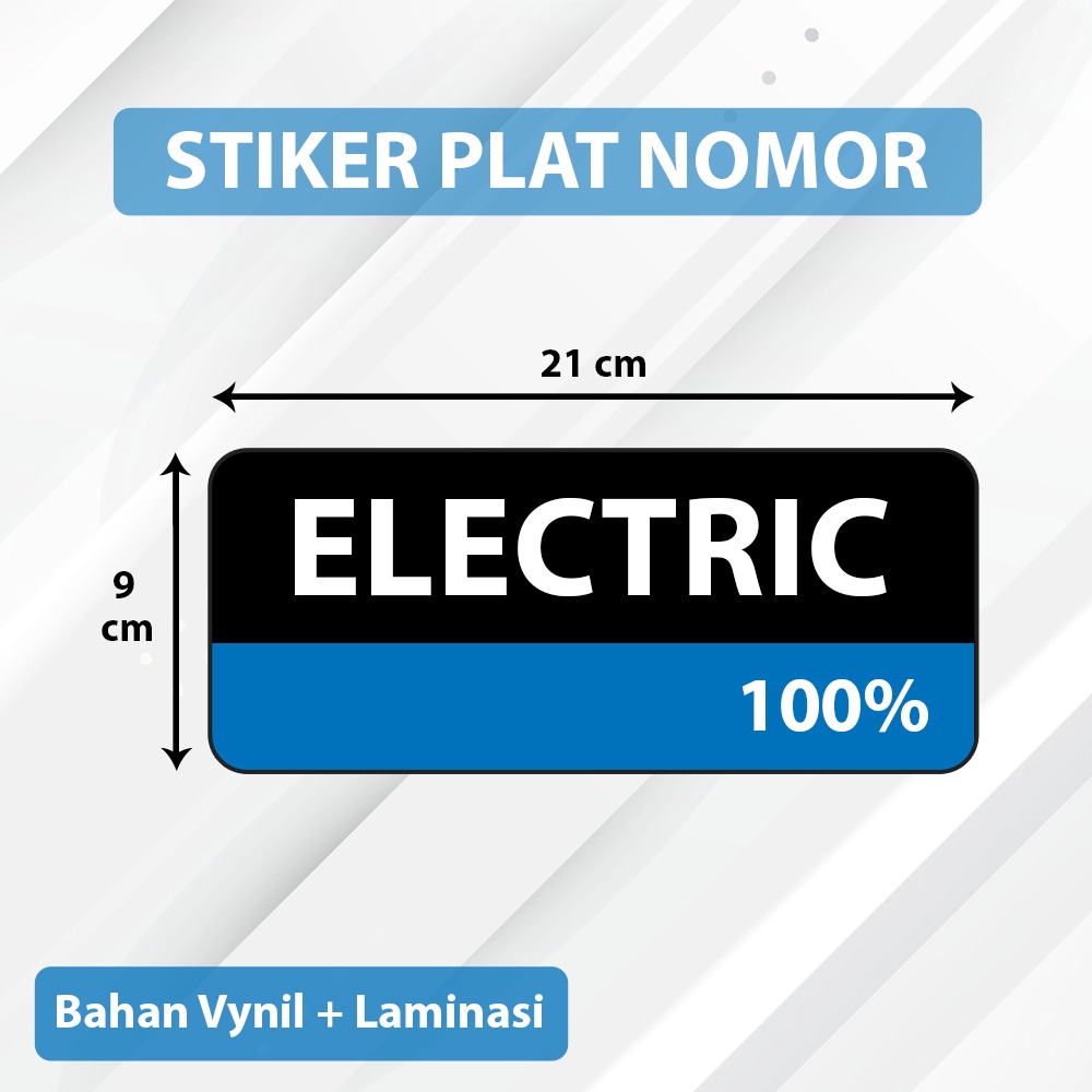 Sticker Plat Nomor Sepeda Listrik Uwinfly type T3 Vespa Uwinfly T5 BF Goodrich N9 LS LN Pro GT-2 Blu