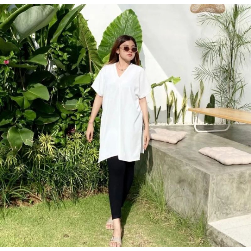 Tunik Nagita riziqndimasjeans Tunik terbaru