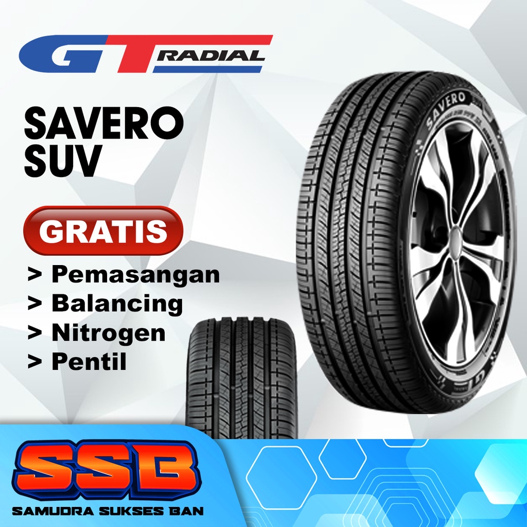 Ban Mobil GT Radial 215 65 R16 Savero SUV Toyota Rush Terios Xtrail