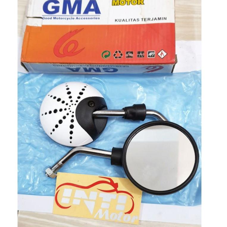 𝕱 SPION BULAT GMA drat Honda sepasang 1SET MURAH PROMO CUCI GUDANG KACA VARIASI Silver MINI GOLD mir