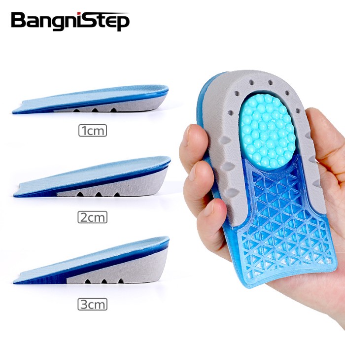 Insole Sol Sepatu Peninggi Badan Instan Insole Penambah Tinggi Pria Wanita