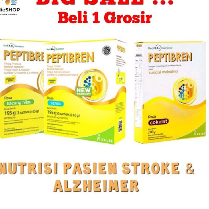 

Tampil Beda dengan Peptibren susu pasien stroke & pikun rasa vanila coklat kacang hijau 195gr ★