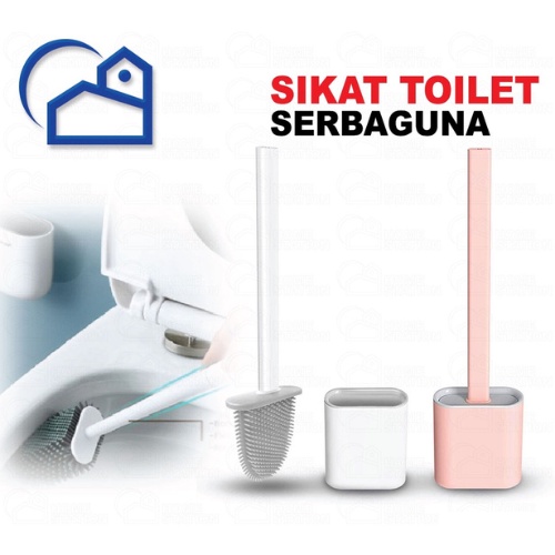 SIKAT WC SILICON / SIKAT PEMBERSIH TOILET WC SILIKON / SIKAT FLEKSIBEL / Sikat WC Golf / Sikat WC Silicon Golf 10009 30057