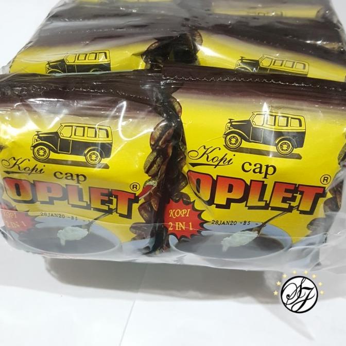 

[BISA COD] Kopi + Gula Cap Oplet Kopi Bogor (20 bungkus/pak)
