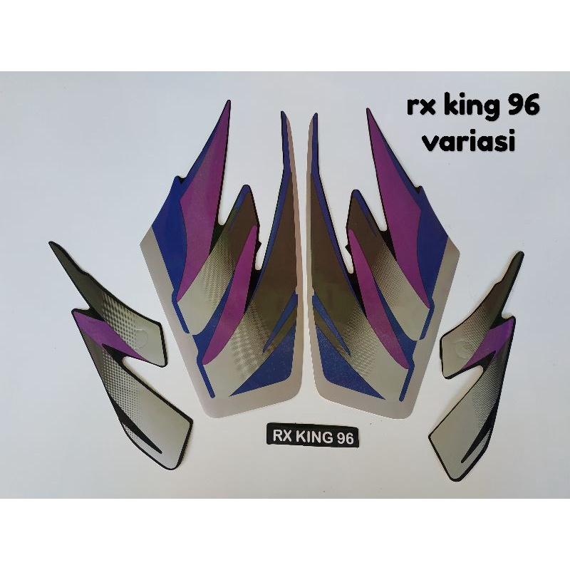 STRIPING ORI YAMAHA RX KING VARIASI Th 1996) Silver