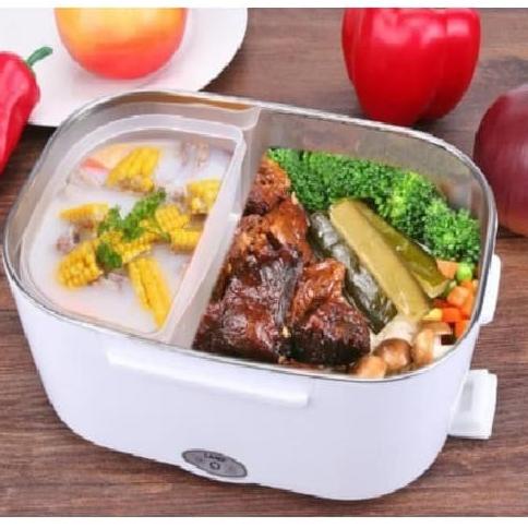 Electronic Lunch Box Kotak Makan Siang Pemanas Makanan Stainless steel