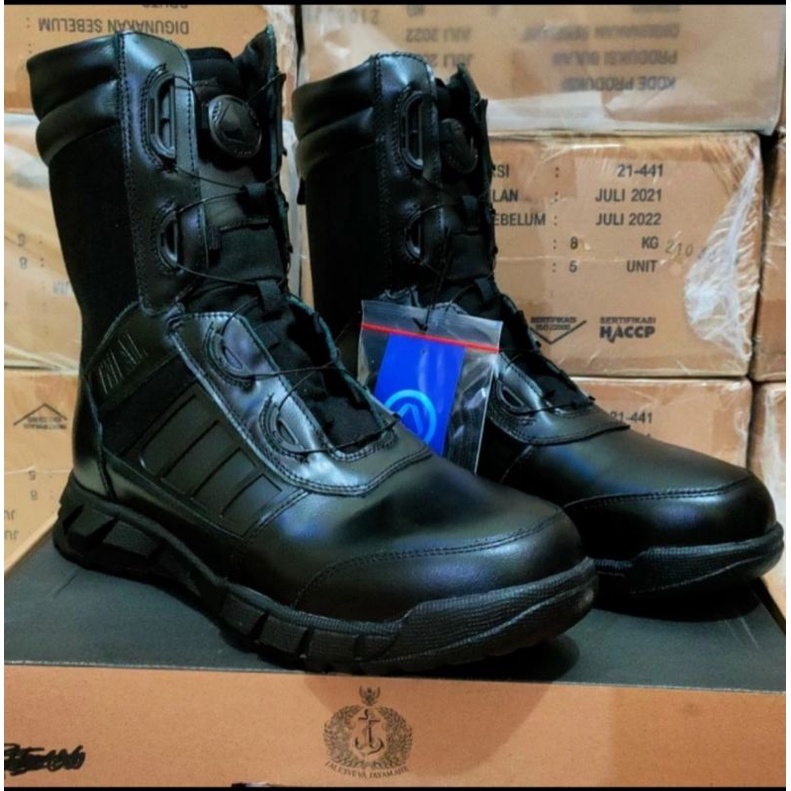 Sepatu Pdl Jatah TNI AL Tali Putar / Sepatu Pdl Jatah TNI AL /  Sepatu Pdl TNI / Sepatu PDL TNI AL / Sepatu Pdl Tactical