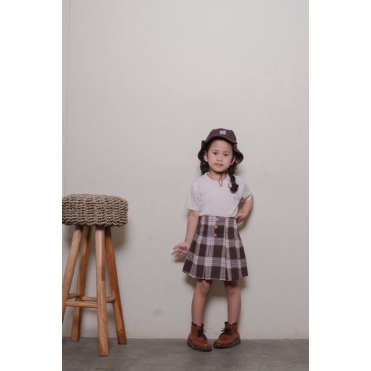 RACHIDKIDS / ROK ANAK LUCU / FLANEL SKIRT