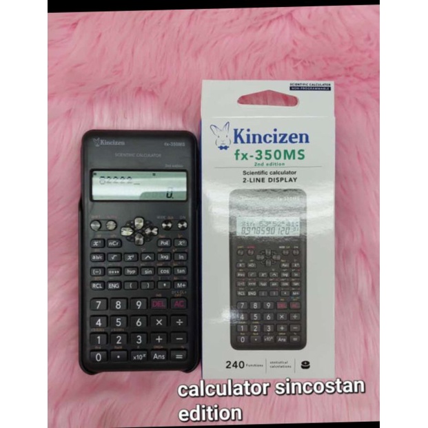 

Kaltulator Citizen Sincostan ukuran Tanggung Edition New