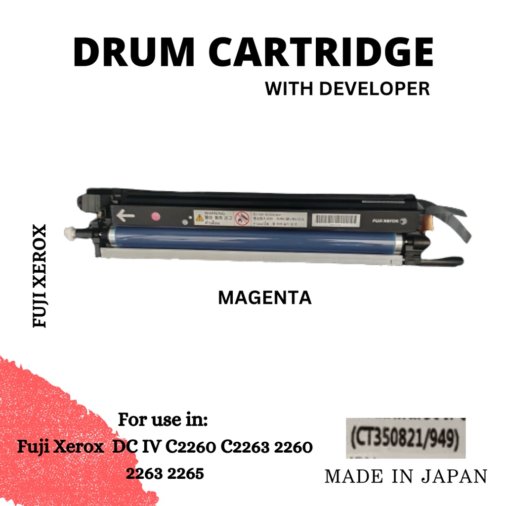 DRUM UNIT DAN DEVELOPER UNIT FUJI Xerox DC IV C2260 C2263 2260 2263