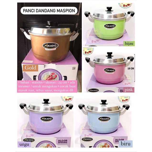panci dandang maspion