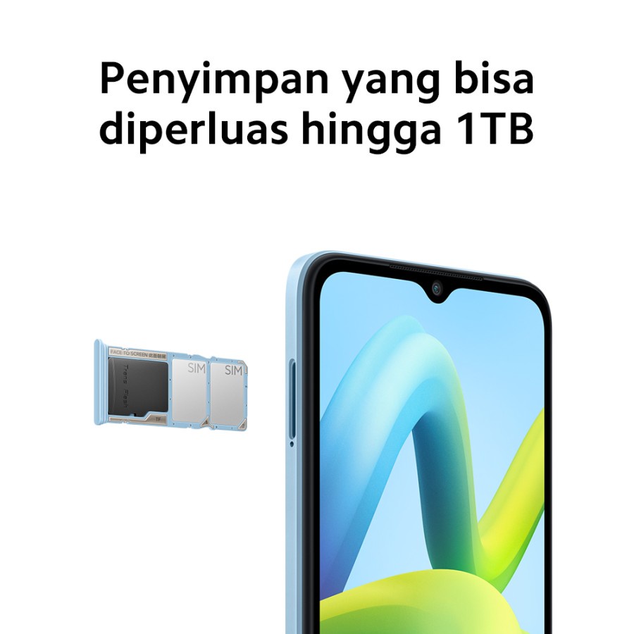 Xiaomi Redmi A1 2/32GB - 3/32GB Garansi Resmi Xiaomi ORIGINAL