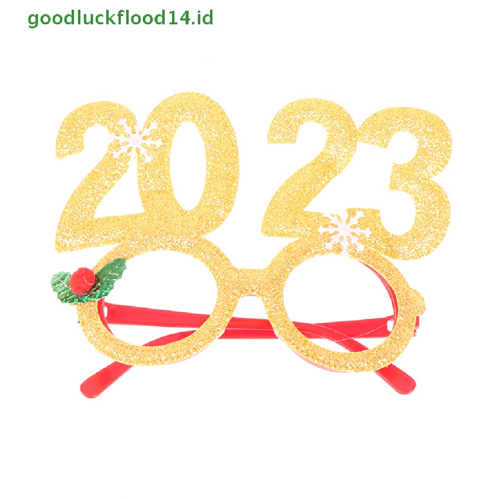 [GOOGFOUR] Frame Kacamata 2023bingkai Kacamata New Year Frame Kacamata Prop Dekorasi [TOP]